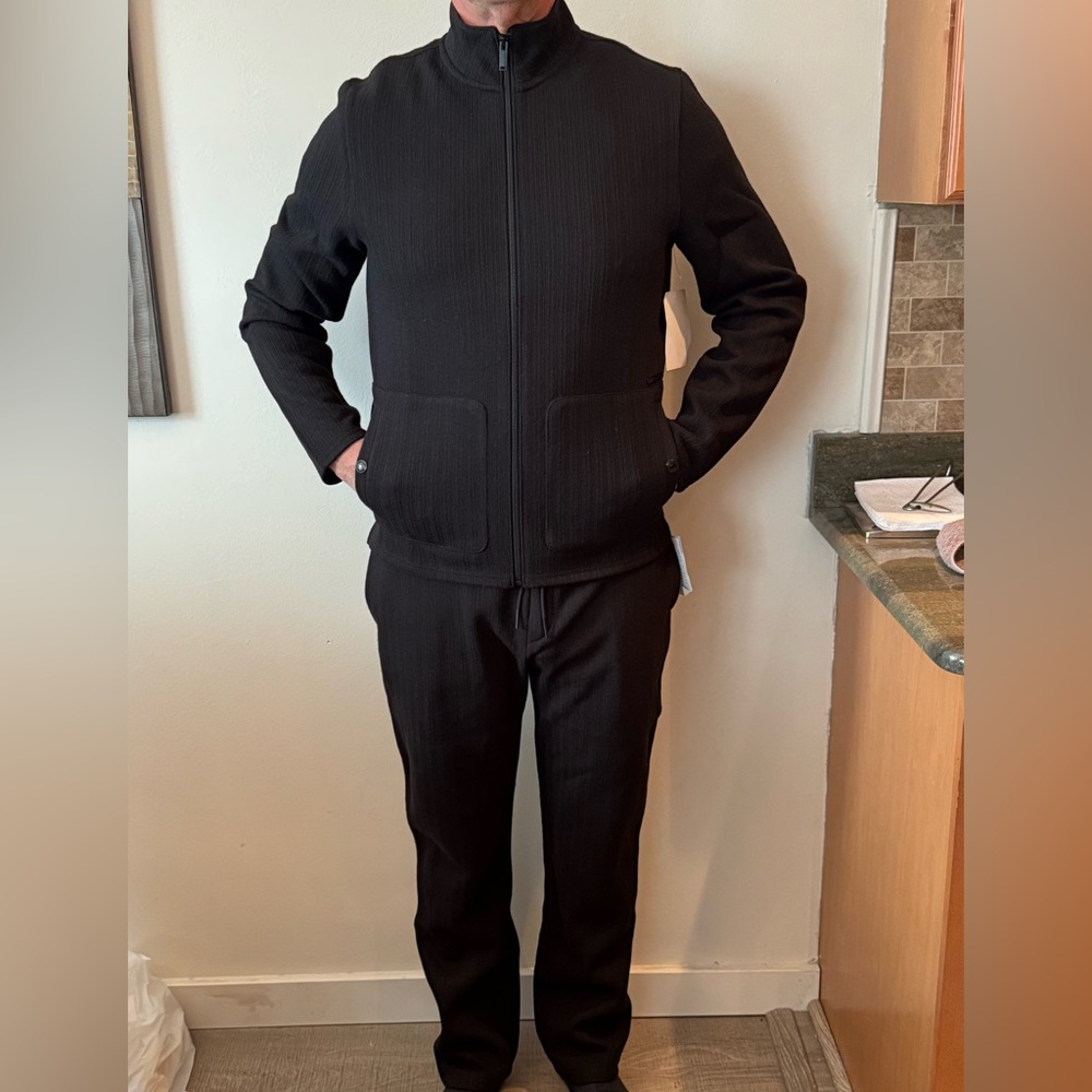 Karl Lagerfeld / Men’s M / Black Zip Up Track suit / NWT (Sample)